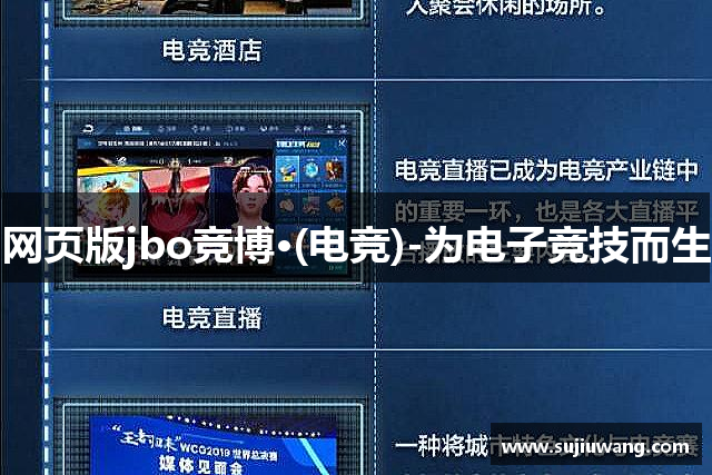 网页版jbo竞博·(电竞)-为电子竞技而生